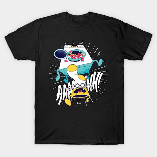 Monster Street Art T-Shirt by Urban_Vintage